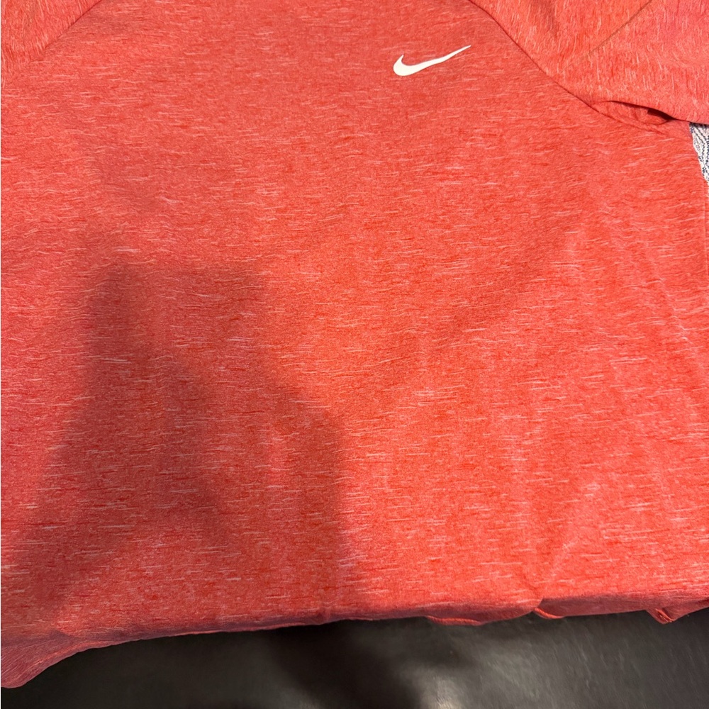 Nike Dri-FIT Red Swim Shirt